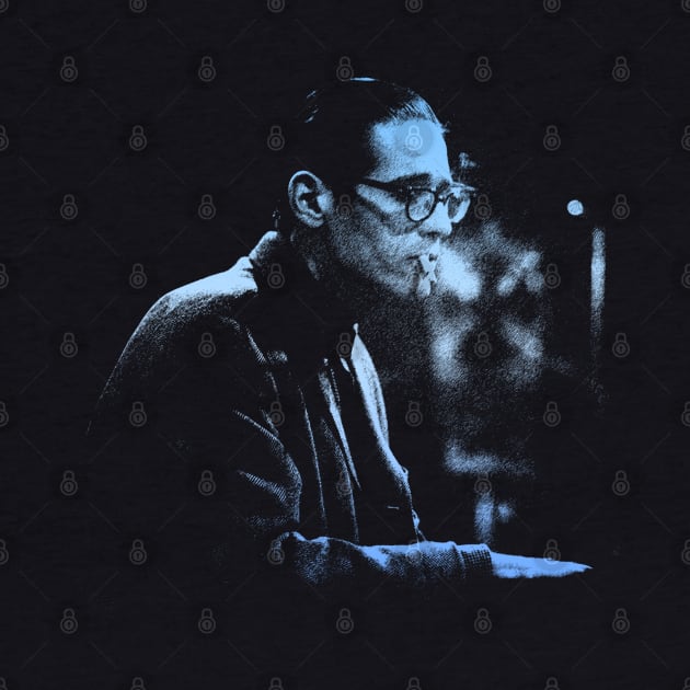 Bill Evans Portrait Retro by GekNdangSugih